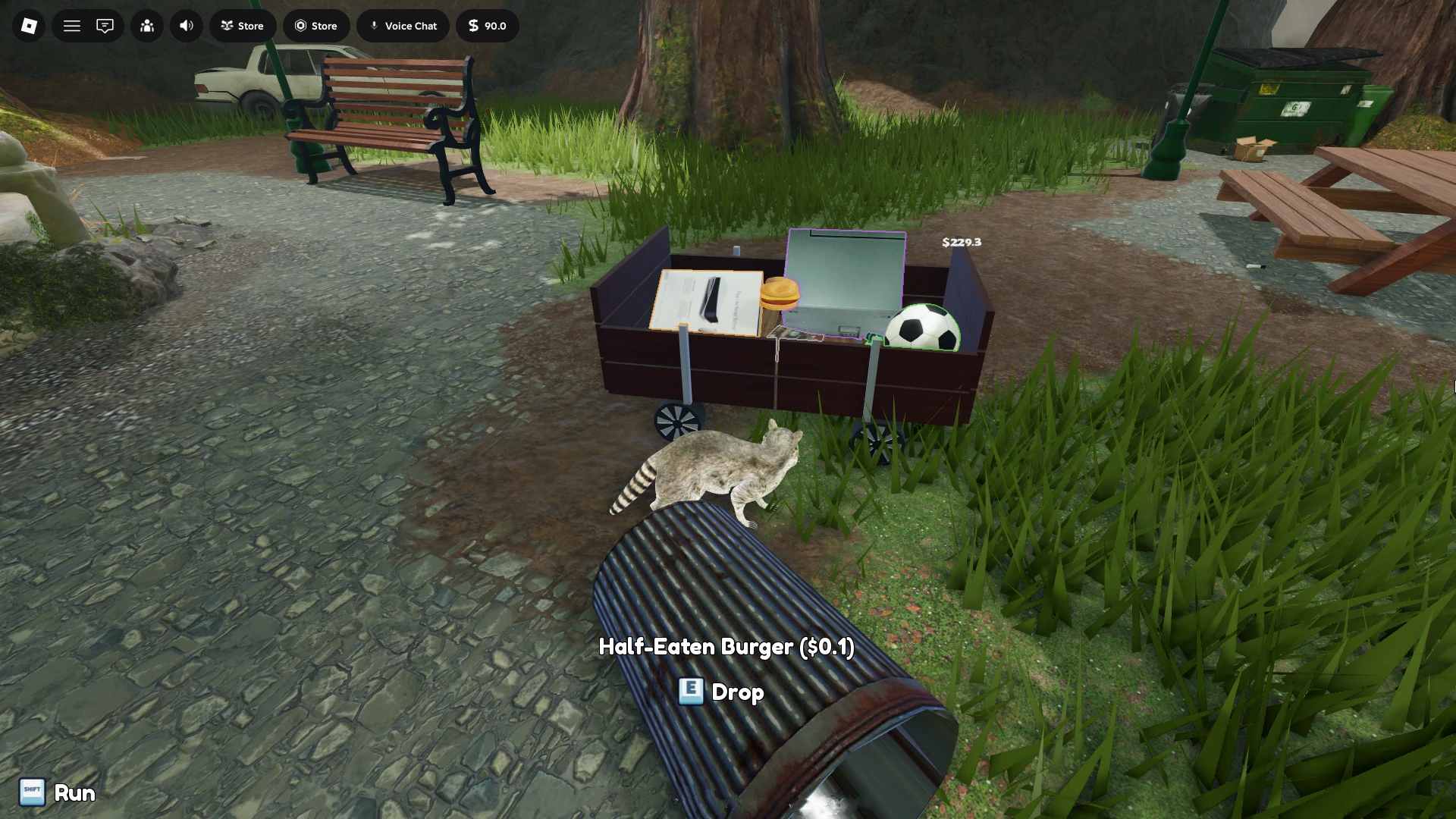 Rakoon gameplay