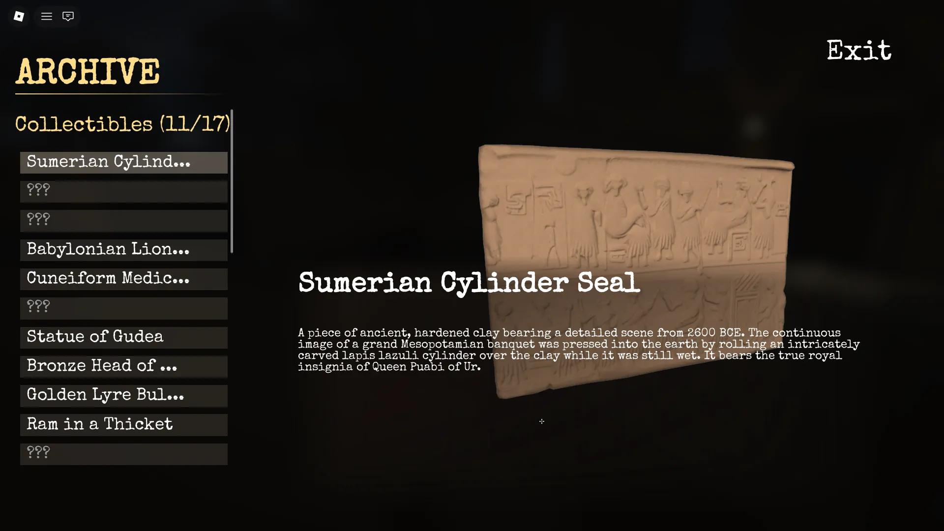 Tablet of Destinies archive